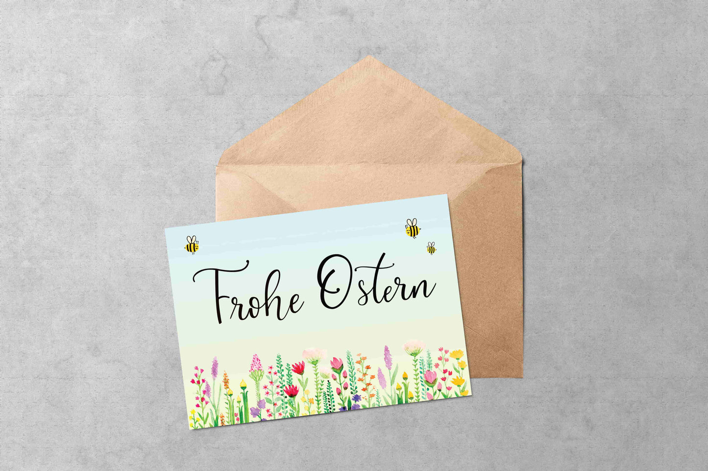 Postkarte Frohe Ostern