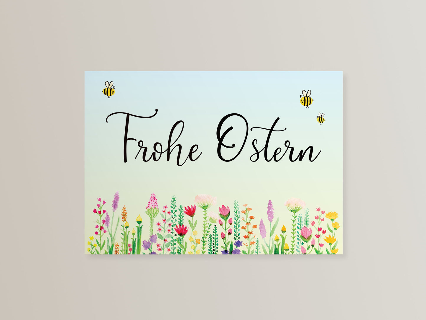 Postkarte Frohe Ostern