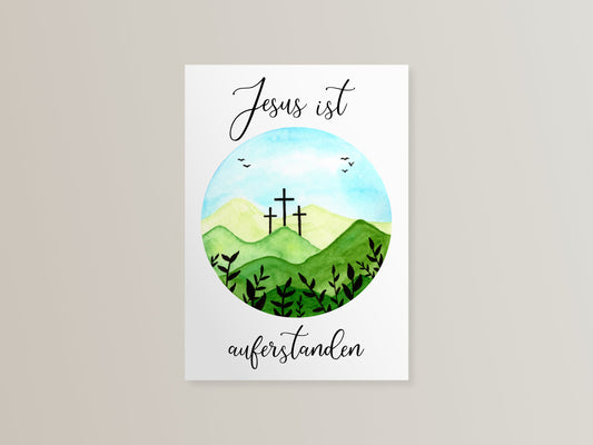 Postkarte "Jesus ist auferstanden"